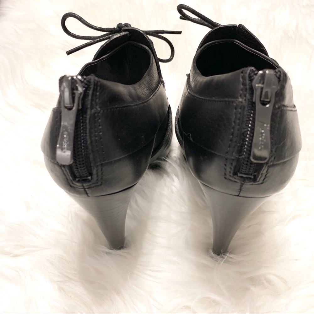 Guess by Marciano Neva black leather oxford bootie - Picture 5 of 8